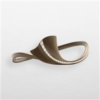 Armband Giorgio Visconti Dame GINKGO in Titan Diamante DR40485CI